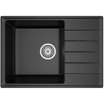 Кухонная мойка Maretti Kitchen KT600-BL Черная — фото 1, Кухонные мойки