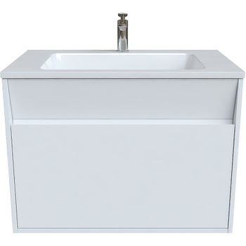 Тумба с раковиной Iddis Esper 80 ESP80W0i95K подвесная Белая — фото 2, Тумбы с раковиной