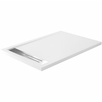 Душевой поддон из искусственного камня WasserKRAFT Mindel 140х80 85T35 Белый матовый — фото 1, Душевые поддоны из искусственного камня