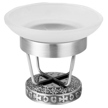 Держатель мыльницы ZorG SL AZR 23 SL Серебро — фото 1, Мыльницы