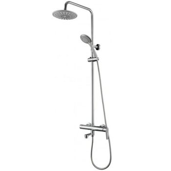 Душевая система Aquanet Logic AF320-72-R-C Хром — фото 1, Душевые стойки