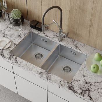 Кухонная мойка Iddis Edifice 75 EDI75S2i77 Сатин — фото 2, Кухонные мойки