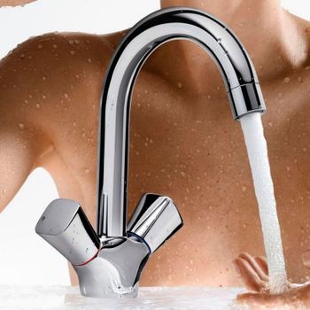 Смеситель для раковины Hansgrohe Logis 71221000 Хром — фото 2, Смесители для раковины