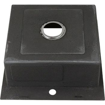 Кухонная мойка Fabia 50х50 50503 Сатин — фото 4, Кухонные мойки