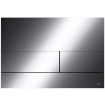 Клавиша смыва Tece Square II 9240837 для унитаза PVD Polished Black Chrome — фото 1, Кнопки смыва