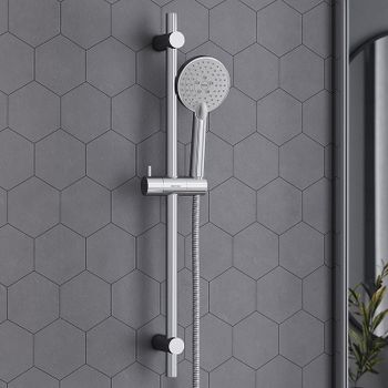 Душевой гарнитур Damixa Origin One 918100000 Хром — фото 5, Душевые гарнитуры