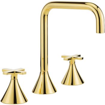 Смеситель для раковины Migliore Sirius 28162 Золото — фото 1, Смесители для раковины