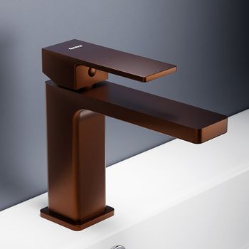 Смеситель для раковины Damixa Gala 530210500 Розовое золото — фото 2, Смесители для раковины