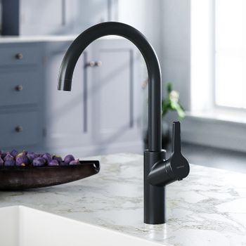 Смеситель для кухни Damixa Eclipse 310720300 Черный матовый — фото 2, Смесители для кухни