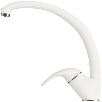 Смеситель для кухни Polygran Высокий №36 660687 Белый хлопок — фото 1, Смесители для кухни