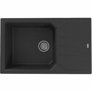 Кухонная мойка Alveus Granital Record 40 G91 Carbon 780x480x180 1144466 Угольная — фото 1, Кухонные мойки