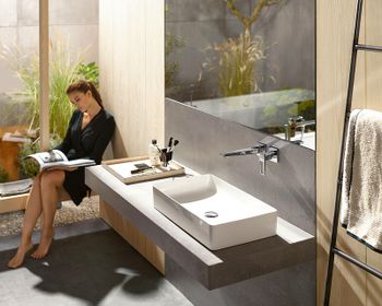 Смеситель для раковины Hansgrohe Metropol 74526000 Хром — фото 2, Смесители для раковины