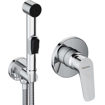 Гигиенический душ со смесителем Damixa Jupiter 777510001 Хром — фото 1, Гигиенические души