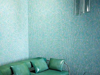 Стеклянная мозаика Alma Pearly PE-BL515 (PE19) 32,7х32,7 см — фото 7, Мозаика