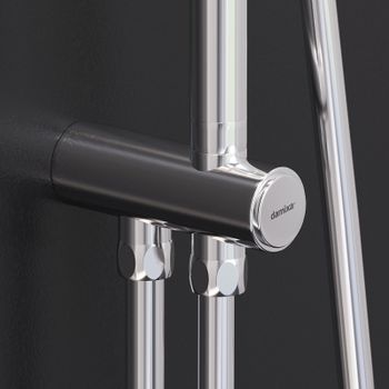 Душевая система Damixa Apollo 947000000 Хром — фото 4, Душевые стойки