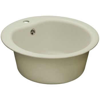 Кухонная мойка Aquaton Мида 51 1A712732MD240 Жемчуг — фото 2, Кухонные мойки