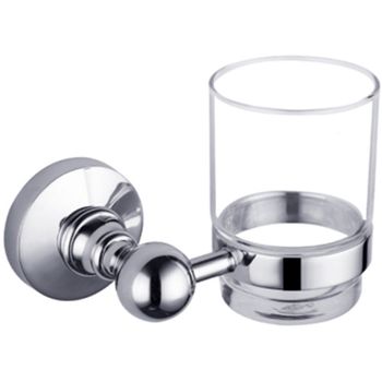Стакан для зубных щеток CeramaLux Caps 51302 Хром — фото 1, Стаканы для зубных щеток