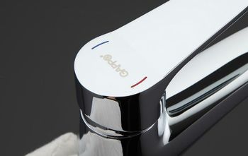 Смеситель для раковины Gappo G36 G1036 Хром — фото 8, Смесители для раковины