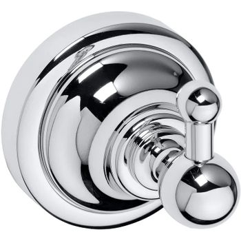 Крючок Bemeta Retro chrom 144306012 Хром — фото 1, Крючки для полотенец