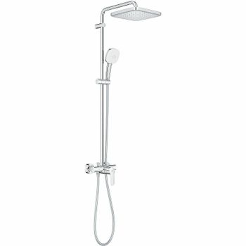 Душевая система Grohe Tempesta Cube 250 26692001 Хром — фото 1, Душевые стойки