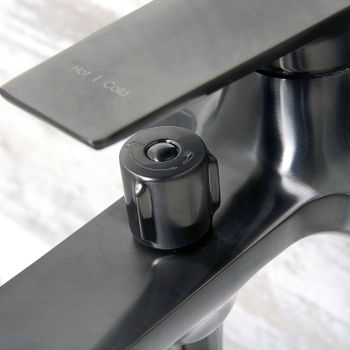 Смеситель для ванны WasserKRAFT Wiese 8401 Оружейная сталь — фото 5, Смеситель для ванны