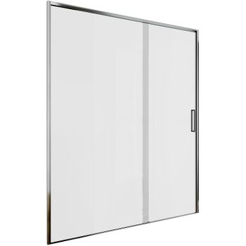 Душевая дверь Aquanet Pleasure Evo AE65-N150-CT 150 312542 профиль Хром стекло прозрачное — фото 1, Раздвижные душевые двери