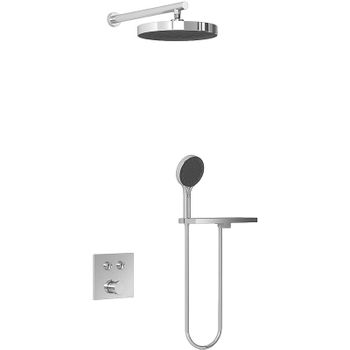 Душевая система Vincea Inspire VSFW-4I212RCH Хром — фото 1, Встраиваемые душевые комплекты