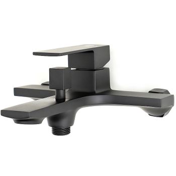 Комплект смесителей Orange Lutz M04-311b Черный матовый — фото 9, Готовые комплекты для ванной комнаты