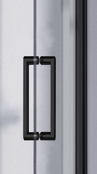 Душевая дверь Vincea Como-N 160 VDS-4CN160CLB профиль Черный стекло прозрачное — фото 4, Раздвижные душевые двери