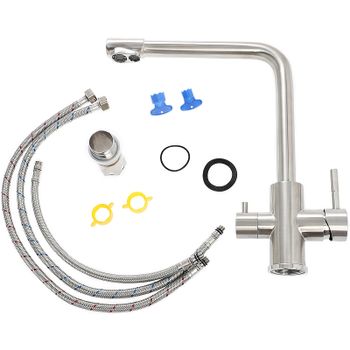 Товар: Смеситель для кухни Orange Steel M99-008ni Никель - фото 4 Смеситель для кухни Orange Steel M99-008ni Никель — фото 4, Смесители для кухни