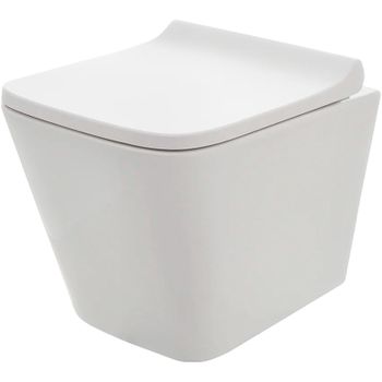 Комплект унитаза AQUAme AQM2004 с инсталляцией WellWant Standart 50 WWISI111BB с сиденьем Микролифт и Черной матовой клавишей смыва — фото 2, Комплекты унитаз + инсталляция