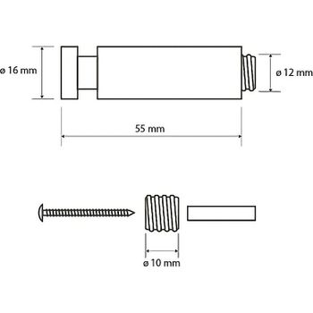 Крючок для полотенец Bemeta Neo 104106165 Нержавеющая сталь — фото 3, Крючки для полотенец