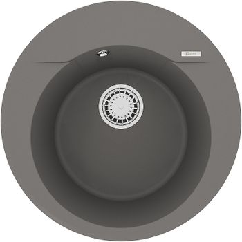 Кухонная мойка Lemark Sula 500 9910005 Серый шелк — фото 1, Кухонные мойки