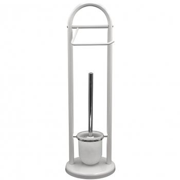 Напольная стойка Ridder Unique 11109401 Белая — фото 1, Стойки - набор держателей