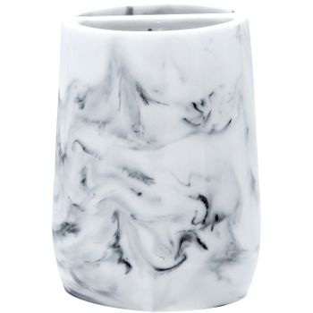 Стакан для зубных щеток Ridder Toscana 2154201 Белый — фото 1, Стаканы для зубных щеток