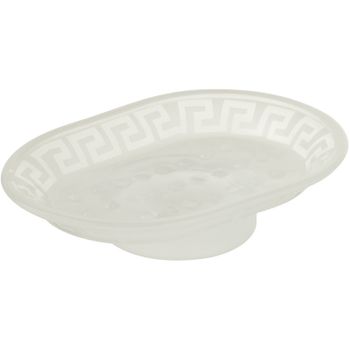 Мыльница Migliore Fortuna 27803 Белая матовая — фото 1, Мыльницы