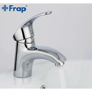 Смеситель для раковины Frap H21 F1021 Хром — фото 4, Смесители для раковины