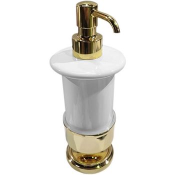 Дозатор для жидкого мыла TW Bristol TWBR180oro Золото — фото 1, Дозаторы