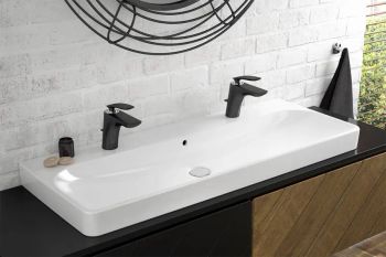 Смеситель для раковины Kludi Balance 520238775 Черный Хром — фото 3, Смесители для раковины