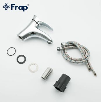 Смеситель для раковины Frap H01 F1001 Хром — фото 11, Смесители для раковины