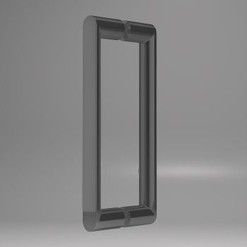 Душевой уголок Vincea Dice 140x80 VSR-4D8014CLGM профиль Вороненая сталь стекло прозрачное — фото 3, Прямоугольные душевые уголки