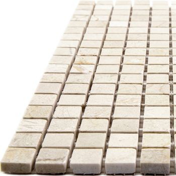 Каменная мозаика Natural Adriatica Crema Marfil 7M025-15P 30,5x30,5 см — фото 3, Мозаика