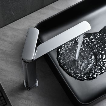 Смеситель для раковины Vincea Next VBF-1N2CH Хром — фото 2, Смесители для раковины