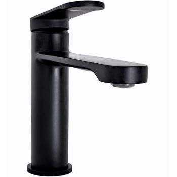 Смеситель для раковины Orange Vesper M10-021b Черный матовый — фото 2, Смесители для раковины