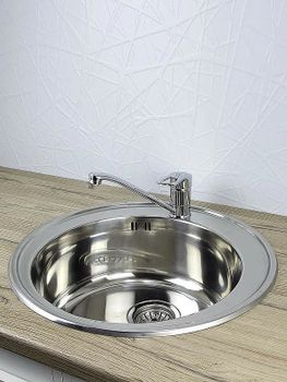 Смеситель для кухни Viko V-6403 Хром — фото 2, Смесители для кухни