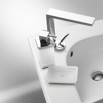 Дозатор для жидкого мыла Colombo Design Lulu B9322.CR-VAN Хром — фото 4, Дозаторы