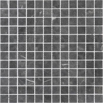 Мозаика Caramelle mosaic Pietrine 4 мм Nero Oriente MAT 29,8x29,8 см — фото 1, Мозаика