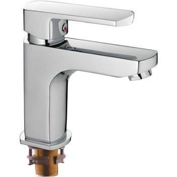 Смеситель для раковины Frap H64 F1064 Хром — фото 1, Смесители для раковины