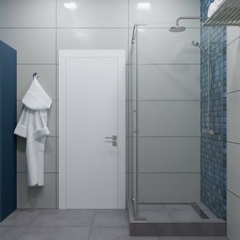 Душевой уголок Triton Терра-Хром 90х90 Щ0000053609 профиль Хром стекло прозрачное — фото 4, Квадратные душевые уголки