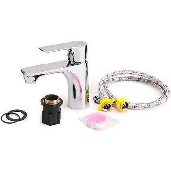 Смеситель для раковины Orange Aristo M19-021cr Хром — фото 4, Смесители для раковины